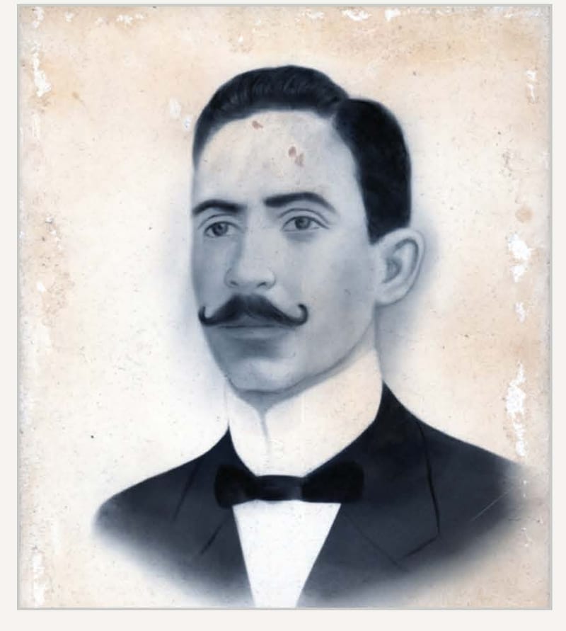 Retrato histórico do fundador, do acervo da Loja